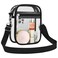 USPECLARE Clear Purse Stadium Clear Messenger Bag Stadium Approved for Men and Women Clear CrossBody Bag