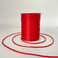 2 mm 330 Feet Satin Nylon Cord String for Jewelry Making Bracelet Necklaces Beading Thread Rattail Macrame Kumihimo Chinese Knot Craft Red