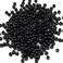 Gxueshan 1000 Pcs Acrylic Black Pony Beads 6x9mm Large Hole Pen Hair Kandi Beads Bulk for Friendship Bracelet Necklace Jewelry Making Earring Braiding Kit