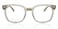 Gucci Rectangular Eyeglasses GG0184O 005 Transparent Gray 50mm 0184