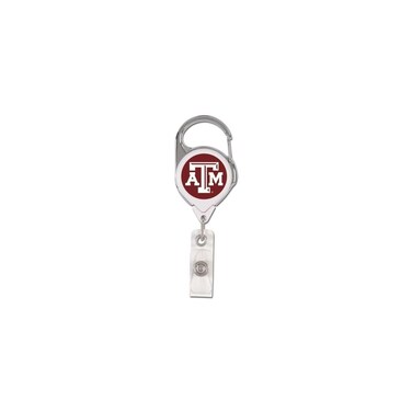 WinCraft NCAA Texas A&amp;M University 47079011 Retractable 2S Prem Badge Holders
