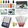 Gold Silver Platinum Diamond Jewelry Tester Appraisal Kit 10K 14K 18K 22K 24K Electronic Scale Test 30X Eye Loupe Magnifier Precious Metals 999 925 Scrap