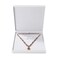Oirlv White Velvet Jewelry Set Gift Box Ring Earring Big Necklace Storage Case