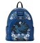 Loungefly Harry Potter Ravenclaw House Floral Tattoo Mini Backpack