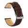 BARTON WATCH BANDS, 22mm Root Brown - Suede Leather Watch Bands - Quick Release - Choose Strap Color &amp; Width