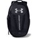 Under Armour Unisex-Adult Hustle 5.0 Backpack , Black (001)/Silver , One Size Fits All