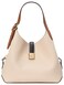 kate spade new york Deco Pebbled Leather Medium Crossbody Tote, Milk Glass Multi