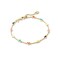 Kendra Scott Haven Heart Gold Chain Bracelet in Multi Mix, Fashion Jewelry for Women