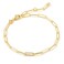 Kendra Scott Courtney Paperclip Bracelet in 14k Gold-Plated Brass, Fashion Jewelry for Women