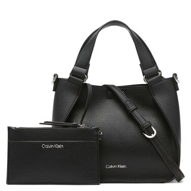 Calvin Klein Estelle Novelty Crossbody, Black Combo