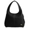 COACH Polished Pebble Leather Lana Shoulder Bag, Black