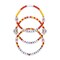 FOCO Unisex Adult NFL Team Logo Officially Licensed 3-Pack Beaded Friendship Bracelet, Gems