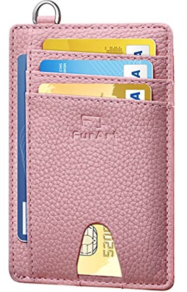 FurArt Slim Minimalist Wallet, Front Pocket Wallets, RFID Blocking, Credit Card Holder for Men &amp; Women