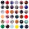 Natural Stone Beads 100pcs Round Genuine Real Stone Beading Loose Gemstones Hole Size 1mm DIY Smooth Bead for Bracelet Necklace Earrings Jewelry Making(Natural Stone Beads Multicolor, 8mm)
