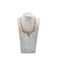Oirlv Velvet 3-Dimensional Jewelry Stand Necklace Pendant Chain Jewelry Bust Display Holder/necklace bust (H:11.42")