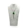Oirlv Velvet 3-Dimensional Jewelry Stand Necklace Pendant Chain Jewelry Bust Display Holder (H15.16)