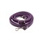 Exceart Shoulder Strap PU Leather Handbag Strap Adjustable Shoulder Bag Replacement Belt Craft Handle with Hook for DIY Crossbody Bag Handy Bag 120cm (Purple) Luggage Replacement Parts