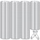 Paxcoo 100 Pack Keyrings, Split Key Rings Bulk for Keychain and Crafts (1 Inch)