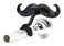 Brasstache - Clip-on Mustache for Brass Mouthpiece, Gift Accessory for Trumpet, Trombone, Tuba, French Horn, Baritone, Euphonium Players (Trumpet)