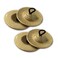 Hand-hammered Heavy stage-quality Brass Finger Cymbals Set of 4 (Variations: 2 1/4" &amp; 3") (2 1/4" (34 gr each))