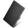 MaxGear Metal Business Card Holder for Men &amp; Women, Professional Stainless Steel Card Case for Business Cards, Slim Purse Name Card Holders with Interior Lining, Buckle Style Shut, Black
