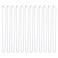 Outus 12 Pack Iron DIY Chain Necklaces Lobster Clasp Link Chain Necklaces Silver Plated (18 Inch)