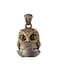 COPPERTIST.WU Owl Fidget Pendant for Necklace Owl Winking Pendant Jewelry Charm for Men Women, Brass&amp;White Bronze