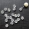 OwlkOrmy Earrings Backs 102pcs Comfort Impenetrable Soft Safety Backs TPE Medical Grade Material (Same as Pacifier's) Fit with All Types of Earrings (Clear)
