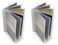 AG Wallets Set of 2 Clear Premium Quality Wallet Insert from (Trifold 6 Page)