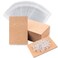 Earring Display Cards with 100 Pcs Earring Holder Cards 200 Pcs Earring Backs and 100 Jewelry Packaging for Earrings Necklace Jewelry Bags 3.5x2.4 Inches (Brown)