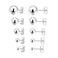 925 Sterling Silver Stud Earrings for Women, Sterling Silver Earrings Tiny Stud Earrings for Multiple Piercings 5 Pairs Different Sizes Silver Stud Earrings Set 2mm 3mm 4mm 5mm 6mm