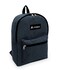 Everest Unisex-Adult's Basic Denim Backpack, Black, One Size