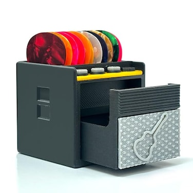 Guitar Picks Holder,Funny Gift for Guitar Players and Music Enthusiasts (Pick Holder A)