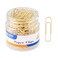 Paper Clips, 300-Count, Paperclips, Paper Clip, Gold Paper Clips, 1.1 Inch (28mm) Small Paper Clips