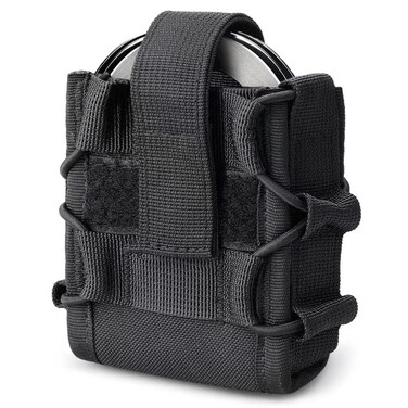 LIVANS Molle Handcuff Holster, Handcuff Pouch for Duty Belt, Handcuff Case Fit Asp Handcuff/Hinged Handcuff/Chain Handcuff/Folding Rigid Handcuff.