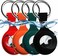 4 Pack AirTag Holder with Keychain AirTag case with Anti-Lost Keychain, Protective Air Tag, Item Finders, for for Dog, Cat, Luggage, Wallet, Backpacks