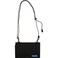 KAVU Islamorada Crossbody Bi Fold Wallet with Rope Strap - Black