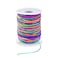 1mm Stretchy Bracelet String, Sturdy Rainbow Elastic String Elastic Cord for Jewelry Making, Necklaces, Beading and Crafts