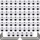 Leinuosen 60 Pieces Pin Keepers Locking Clasp Pin Backs Replacement with Wrench (Silver Color, 6 x 5 mm)
