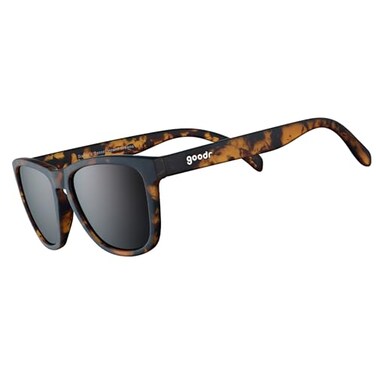goodr Bosley's Basset Hound Dreams Polarized Sunglasses for Men &amp; Women, Medium Sized (OG), Brown Translucent Frames with Brown Non-Reflective Lenses, UV400 Protection, No Slip, No Bounce