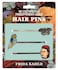 Frida Kahlo 3 Hair Pins Set - Butterfly, Parrot, and Frida