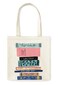 kate spade new york Cute Canvas Tote Bag for Women, Canvas Beach Bag, Book Tote with Pocket, Stack of Classics