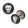 Marvel Comics Unisex Punisher Logo Surgical Steel Faux Plugs-18 Gauge