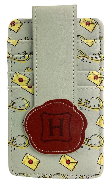 Harry Potter Card Holder Wallet Slim Compact (Gray)