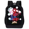 Marvel Spiderman Miles Morales Backpack Spidey and His Amazing Friends Backpack for Boys, Girls - Toddler Backpack for Kids 18" Backpack for School (Spidey and Friends)