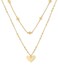 Kendra Scott Ari Heart Multistrand Necklace in 14k Gold-Plated Brass, Fashion Jewelry for Women