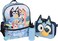 AI ACCESSORY INNOVATIONS Bluey 4 Piece Backpack Set for Pre-School Girls &amp; Boys, Kids 16" School Bag