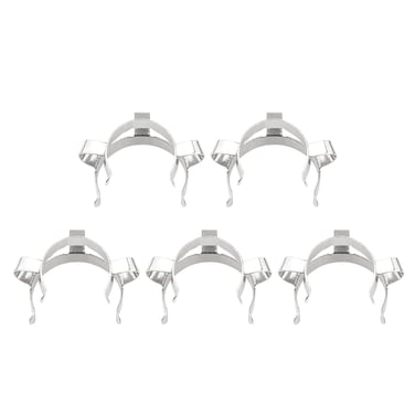 stonylab Metal Joint Clips, 5 pcs 24 mm Lab Keck Clamp #24 Keck Clips for 24/40 24/29 Ground Joint