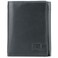 ID Stronghold Men's Leather Trifold Wallet - RFID Blocking - Black Wallet with Gift Box