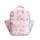 Itzy Ritzy Toddler Backpack - Daycare Bag - Features Adjustable Shoulder Straps, 2 Side Pockets &amp; Spacious Interior with Wipeable Fabric Lining &amp; Name Label, Ribbons &amp; Roses Backpack